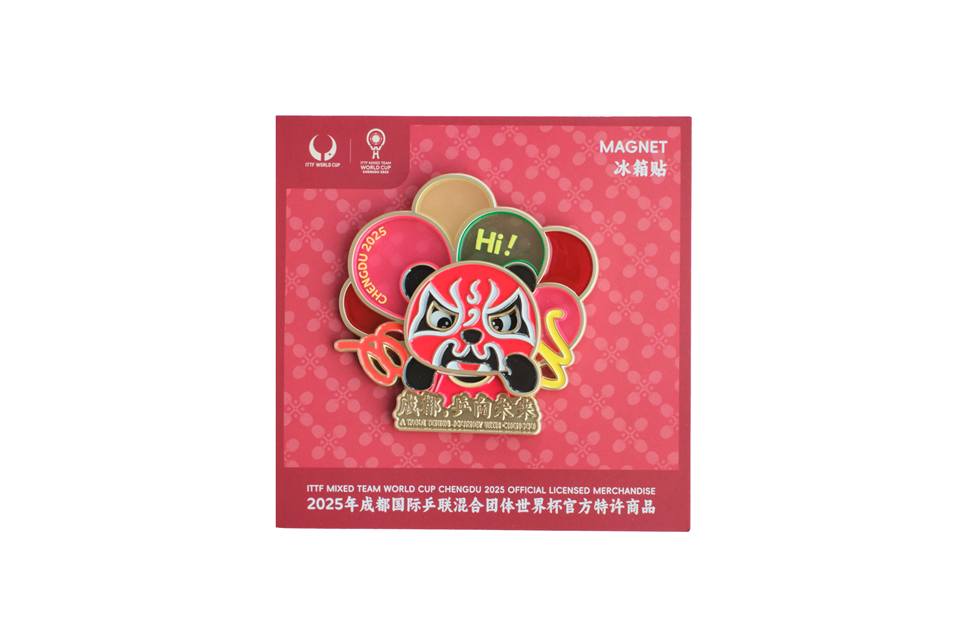 Licensed merchandise magnet product card